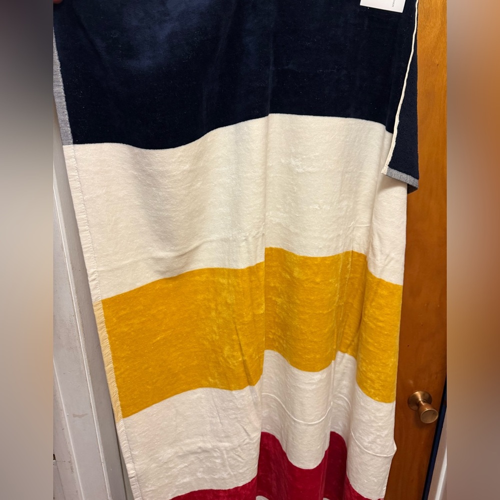 HBC STRIPES CHUNKY BEACH TOWEL